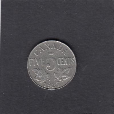 Beschrijving: 5 Cent GEORGIUS V